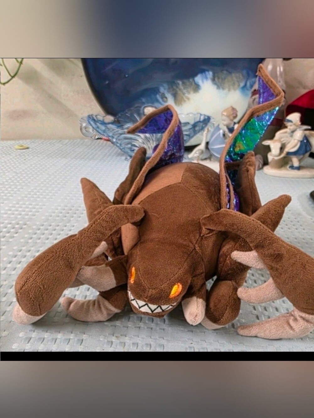 2015 Blizzard StarCraft II Reversible Zergling Baneling Plush Soft Toy RARE